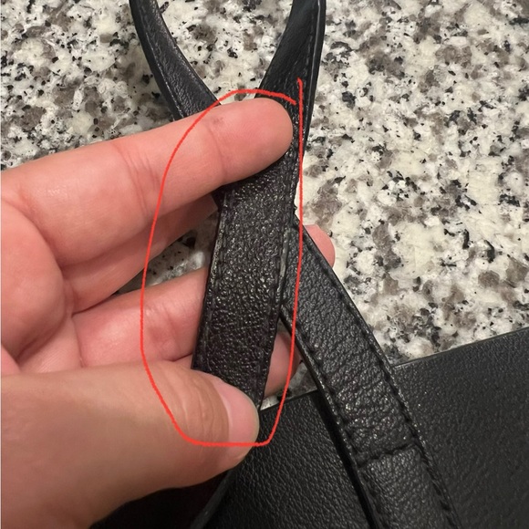 Authentic Saint Laurent Black Shopping Tote - Picture 12 of 13